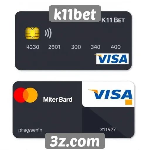 Métodos de pagamento aceitos no k11bet